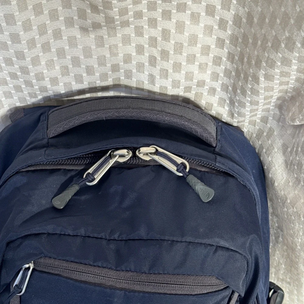 North Face Fall Line Navy & Charcoal TD Industries Commuter Laptop Daypack